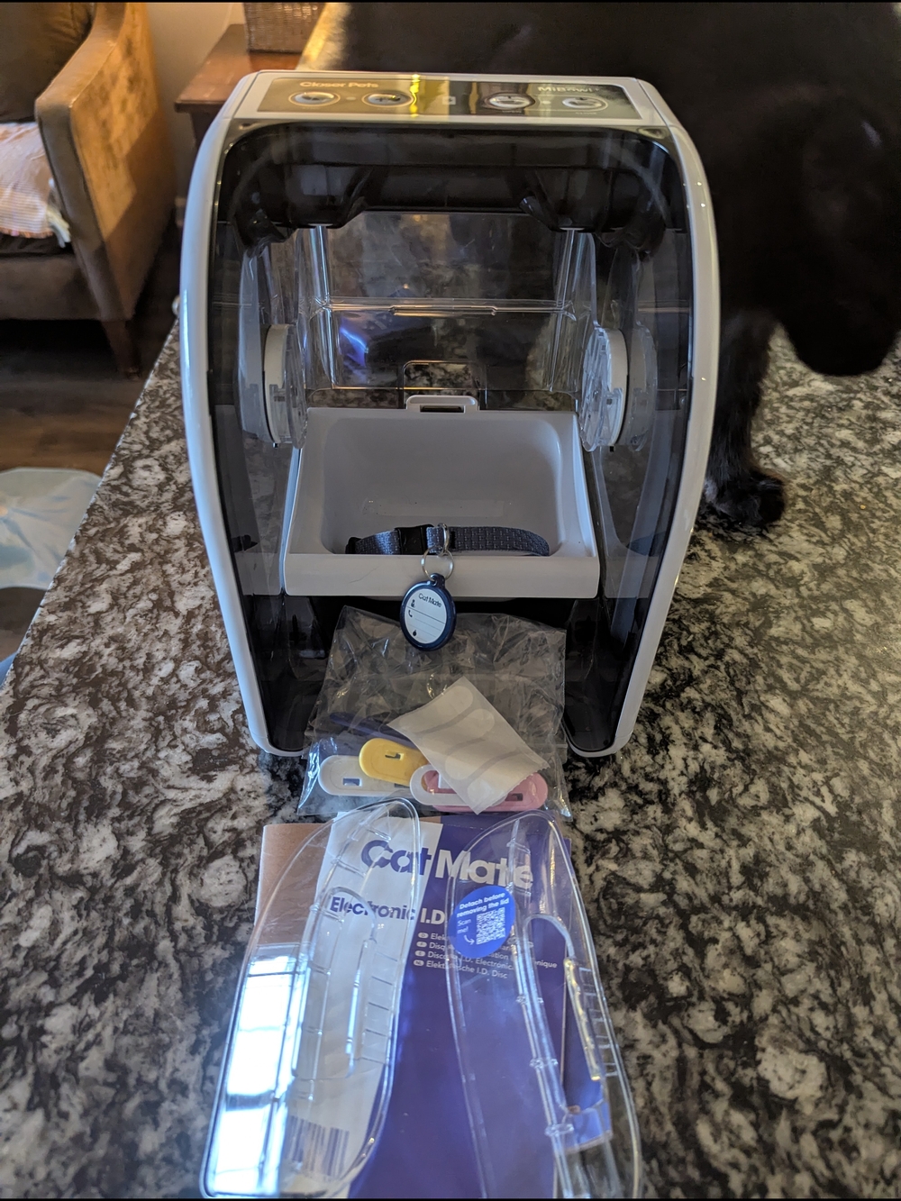 Closerpets Mibowl Microchip Cat And Small Dog Feeder - Picture 8 of 13